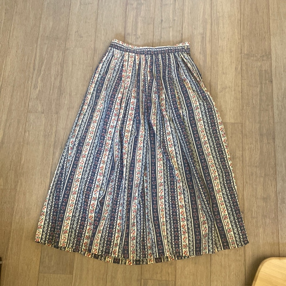 Vintage Floral Skirt